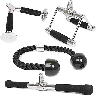 Power Gidence Tricep traction accessory, cable machine accessories for home gym, traction accessory for fitness exercise.. DIAYTAR NIGERIA delivers on every promise with our affordable prices and nationwide delivery service.