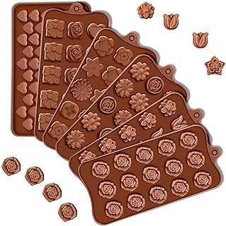Silicone chocolate molds, 6, 15 cavity silicone packages, flowers and truffles to make praline jelly candies, ice cakes and cookies.. Get what you need, when you need it — DIAYTAR Nigeria delivers fast.