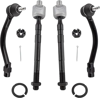 Boxy 4 pieces of front and outdoor steering connecting rods for Hyundai Elantra 2011-2016/Elantra Coupé 2013-2014/Elantra GT 2013-2017/Veloster 2012-2017 | EV800886 ES801074 ES801074 ES801074 5 5 5.. Your shopping needs fulfilled through DIAYTAR NIGERIA's extensive selection and nationwide delivery.