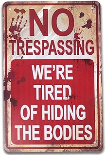 Jejoo Halloween Signs Funny Metal Tin Sign Halloween Decoration Novelty Sign For Vintage Port Prank Sign For Home Bar Decoration.. Unlock access to a wide range of products with DIAYTAR NIGERIA's affordable e-commerce platform.