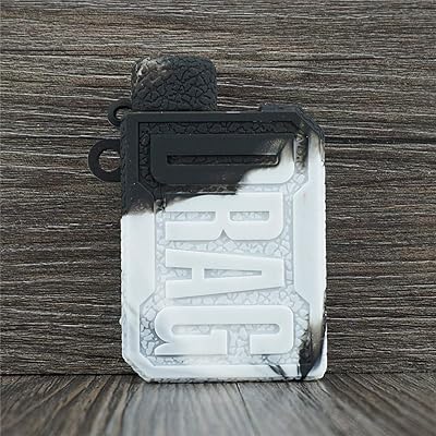 Orenreed textured silicone shell for Vobo Drag Nano Kit 750 mAh iPod System of durable non -slip protective kit with sticker (black and white).. From daily deals to exclusive products — DIAYTAR Nigeria has you covered.