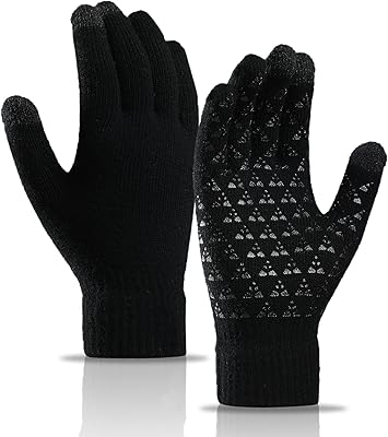 2 pairs of winter gloves hot knitted for men and women with screen.. DIAYTAR NIGERIA brings affordable shopping to every Nigerian home with delivery in just 5-8 days.