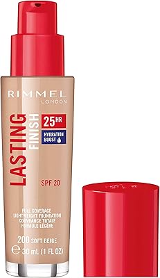 Rimmel London Lasting Finish Foundation 25 Hours, 30 ml, Soft Beige 200.. DIAYTAR NIGERIA: Connecting Nigerians with affordable products through our expansive e-commerce platform.