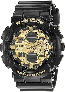 Casio g-shock watch, analog-numeric watch with yellow dial for men-GA-140GB-180G-1DR (G1021), black.. Shop from anywhere in Nigeria and receive your DIAYTAR purchases at affordable prices within a week.