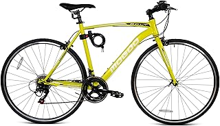 Mogoo Bolt 700c hybrid road bike, Shimano 14 -speed transmission, adult racing bike with light steel frame, kenda tires, caliper brakes, men and women's bikes, bicycle for adult men 14 speeds.. Whether it’s gadgets or groceries, DIAYTAR Nigeria delivers in less than 8 days.