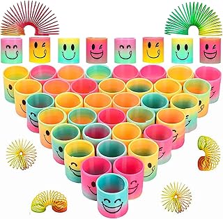 Baby G Rainbow Slinky Mini Spring toy for party bag.. Shop smarter with DIAYTAR Nigeria — affordable prices and a wide product range delivered in just 5 to 8 days.