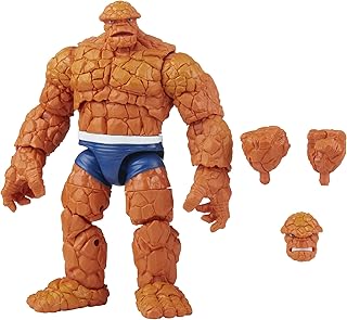 Hasbro Marvel Legends Retro Fantastic Four Marvel Thing 6 -inch action figurine includes 3 accessories.. DIAYTAR Nigeria: Where affordability meets speed and quality.
