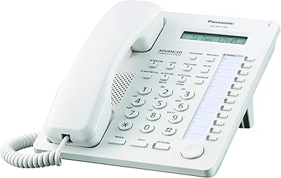 Panasonic KX -AT7730 PANASONIC KX -AT7730 with screen - Compatible with central phone - White (1 pack).. DIAYTAR NIGERIA delivers what matters - quality, affordability, and prompt nationwide shipping.