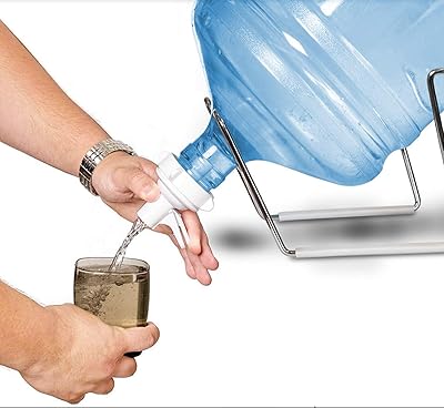 Sonya-520 Naust-off water distributor kit in stainless steel with metal coating from 2 to 5 gallons with water distributor valve.. Enjoy a hassle-free shopping experience with DIAYTAR Nigeria, where products are categorized for your convenience and delivery is always on time.