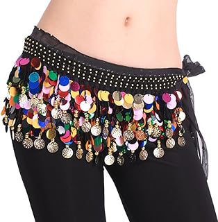 Belly dance scarf with Baillet, belly dance skirt with gold coins.. Your trusted shopping companion, DIAYTAR NIGERIA delivers affordable solutions in just 5-8 days.