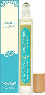 Jasmine Bloom perfume - Alcohol -free for women and men by Zoha, 9 ml/0.30 Oz.. Shop smarter, not harder with DIAYTAR NIGERIA - thousands of products at your fingertips with affordable delivery.