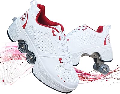 Retractable roller skates, wheeled shoes, retractable roller pads, outdoor shoes with boys and girls.. DIAYTAR NIGERIA: Your partner in affordable online shopping with reliable 5-8 day shipping nationwide.