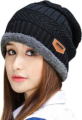 Thick winter hat and hot Skully knitting sweet and stretch for women.. DIAYTAR NIGERIA: Connecting Nigerians with affordable products delivered promptly nationwide.