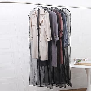 Red Dot Gift Long Organza Take-up covering (10 pieces) for abayas, long dresses, jalibiyas and evening dresses with zipper (160 x 60 cm, black).. Shop for everything you need at DIAYTAR NIGERIA, with budget-friendly prices and quick delivery.