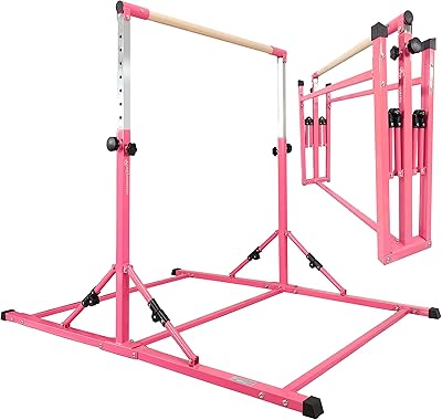 Foldable and mobile gymnastics bar Kip Bar / Training bar for juniors / stainless steel regulation arm and solid fiberglass bar.. Experience the convenience of online shopping with DIAYTAR NIGERIA's reliable 5-8 day delivery service.