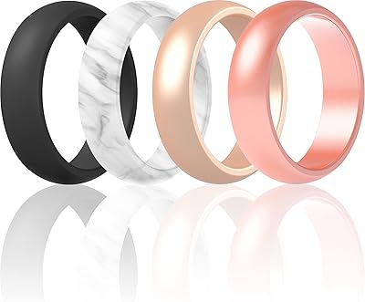 Silicone wedding ring for women - rubber alliance - 5.5 mm width, thickness 2 mm.. DIAYTAR NIGERIA connects your desires with reality through our affordable e-commerce platform and quick delivery.