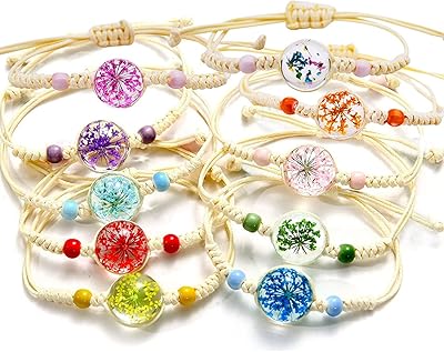 Friendship bracelets for girls, 10 pieces braided bracelets made by adjustable hand, braided bracelet with colored woven flower pattern, bracelet for women teenage girls birthday gifts.. DIAYTAR NIGERIA: Where affordability meets variety, with thousands of products delivered in less than 8 days.