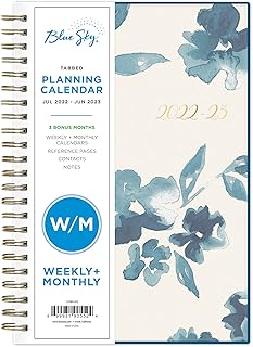 Weekly and monthly planning notebook Blue Sky for the school year.. Shop across boundaries with DIAYTAR NIGERIA's comprehensive catalog delivered nationwide at budget rates.