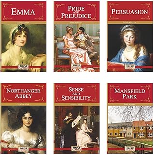 Complete collection of Jane Austen (set of 6 pounds) - Mansfield Park, pride and prejudices, Sense & Sensibility, Persuasion, Emma, ​​Northanger Abbey.. DIAYTAR NIGERIA: Your partner in affordable online retail with reliable shipping across Nigeria.