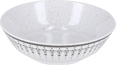 6 -inch royal melamine soup bowl - RF11819 | light bowl with elegant gray design | Non -toxic and healthy material of food quality.. Fast delivery, fair prices, and full variety — only on DIAYTAR Nigeria.