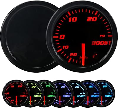 Surraling gauge - Turbo boost 7 -color electronic vacuum gauge 30 psi - 52 mm 2-1/16 \.. Find everything you need at prices you'll love with DIAYTAR NIGERIA's comprehensive e-commerce platform.