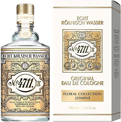 Eau de Cologne in vaporizer Jasmine 4711 - 3.4 OZ/100 ml.. Your everyday shopping destination, DIAYTAR NIGERIA offers quality and value delivered within days.