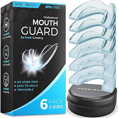 Dental protectors to clean, whiten and maintain the teeth, suitable for use at night and during the Honey Ball exercise [6 -room pack - 2 sizes].. Shop efficiently from anywhere with DIAYTAR NIGERIA's comprehensive platform and quick delivery options.
