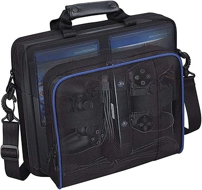 PlayStation 4 travel bag with accessories, black.. DIAYTAR NIGERIA delivers affordability and convenience to your doorstep within 8 days of purchase.