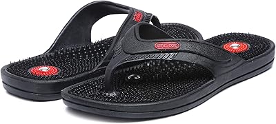 Unistar acupressure massage slippers for men and women with magnetic therapy to control blood pressure, diabetes, stimulating energy with pain relief and safe multitherapy.. Experience shopping without compromise at DIAYTAR NIGERIA, with vast selection and quick delivery.