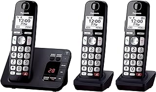 Panasonic KX-TGE823EB wireless software phone, Touche dedicated to 40-minute noisy calls, triple voice.. DIAYTAR NIGERIA: Your trusted partner for affordable online shopping with reliable delivery timeframes.