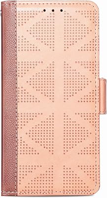 Tecno camon 15 ranto case with maps for cards, TPU and PU leather support, flap case for Tecno Camon 15 (Rose Gold).. DIAYTAR NIGERIA: Connecting Nigerians with their needs through affordable prices and 5-8 day shipping.