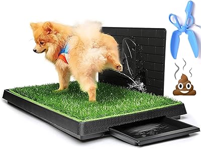 Leodox 76 x 51 cm dog grass carpet with tray, dog pads for dogs, bionic wall, alternating artificial artificial lawn carpets interior and outdoor pet, dog carpet for training in toilet toilets.. Shop across boundaries with DIAYTAR NIGERIA's comprehensive catalog delivered nationwide at budget rates.