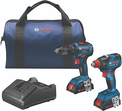 Bosch GXL18V-240B22 18 V combined tools set with 1/2 "perforator/screwdriver hammer, 1/4" grain and 1/2 "dynamometric screwdriver, 2 in 1 and (2) slim packs 2.0 amps of battery per hour.. From Lagos to Kano, DIAYTAR Nigeria delivers across Nigeria in days.