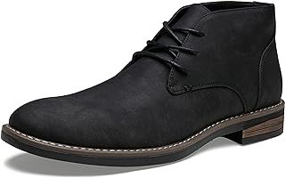 CHUKKA boots for men with classic lace -up boots with relaxed men - amy56a - black, 9, men's chukka boots -amy656a -black.. Shop smart with DIAYTAR NIGERIA, offering a vast product range delivered to your doorstep within a week.