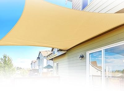 Rectangular sun visor omira in pehd 95 % waterproof blocking UV for garden.. Experience shopping satisfaction with DIAYTAR NIGERIA's vast selection and budget-friendly delivery options.