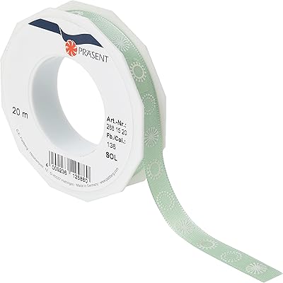 Present pastel green polyester ground 11 x 2 cm.. DIAYTAR NIGERIA: Where online shopping becomes effortless with budget-friendly nationwide delivery.