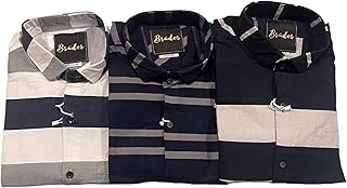 Set of 3 -piece combined shirts for men | Regular cut | 3 -room office shirts.. DIAYTAR NIGERIA: Where affordable online shopping meets reliable delivery across Nigeria.