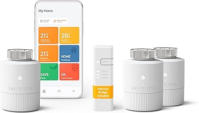 Intelligent radiator thermostat Tado Essential - Wi -Fi V3+ Wi -Fi starter kit - 3 Intelligent radiator valves, heating control by digital application, easy to install, energy saving, works with Alexa Apple Siri and Google.. Your complete e-commerce solution, DIAYTAR NIGERIA offers variety and value with nationwide shipping.