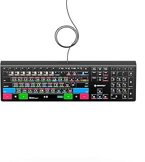 Blackmagic keyboard, Davinci Resolve for PC | Retro backlit shortcut keyboard from the editor's keys.. DIAYTAR NIGERIA revolutionizes online retail with our extensive selection and dependable shipping service.