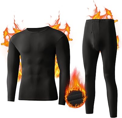 Thermal underwear for men, set of long and thick underpanies with fleece lining.. Shop confidently with DIAYTAR NIGERIA, offering affordable prices and reliable delivery within a week.