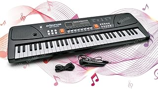 Vicrida 61 key electronic digital piano keyboard - Multifunctional portable piano keyboard with loading function for beginners - rechargeable.. Discover the convenience of DIAYTAR NIGERIA's vast e-commerce platform with delivery in just 5-8 days.