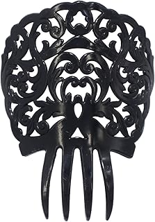 Oli flamenco hair comb in black plastic with Spanish comb Benita and Negra.. For everyday items and more, trust DIAYTAR Nigeria.