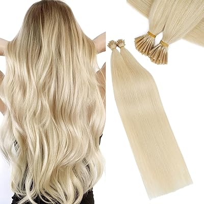 Human hair extensions I tip brown 24 inch 613 blonde.. Shop from anywhere in Nigeria and receive your DIAYTAR purchases at affordable prices within a week.