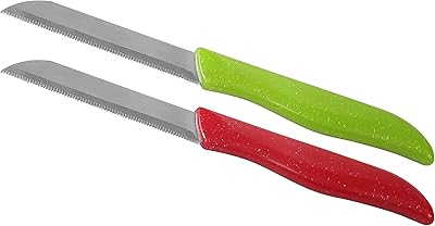 2 -piece royalford fruit knife - set of stainless steel fruit knives with sharp blades | extra sharp kitchen knives | dishwasher | Perfect for cutting and chopping.. DIAYTAR NIGERIA: Where every shopping need is met with affordable prices and reliable 5-8 day delivery.