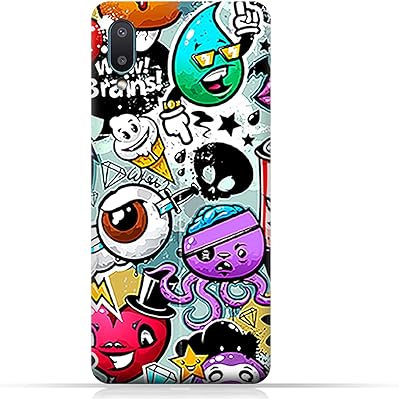TPU shell with a strange character motif amc design for samsung galaxy a02.. DIAYTAR NIGERIA: Connecting Nigerians with their needs through our affordable and diverse marketplace.