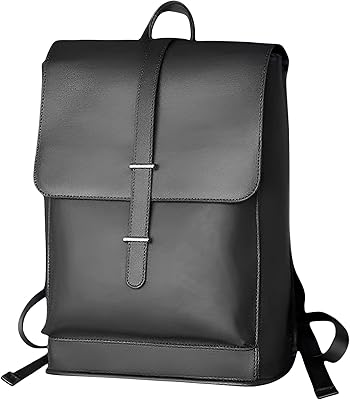 Professional backpack in sustainable leather Skycare - 15.6 -inch laptop bag in fashion for men and women at work.. Don’t wait weeks — DIAYTAR Nigeria delivers your order in just a few days.