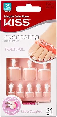 Eternal pedicure kit false nails without glue short length style.. DIAYTAR NIGERIA redefines convenience with our vast product selection and swift nationwide delivery.