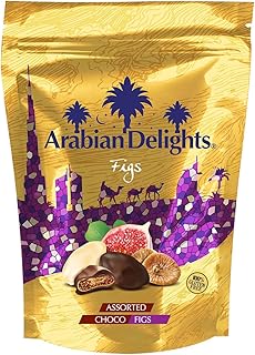 Arabian Delights chocolate figs - 250 g, varied pack, snacks wrapped in bites | snacks and desserts.. Shop for less and receive more with DIAYTAR NIGERIA's expansive e-commerce platform and nationwide delivery.