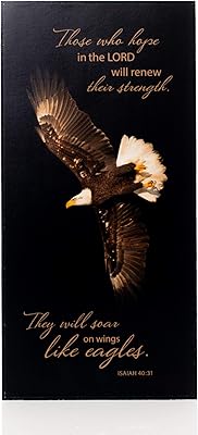 Dixons renew their force Isaya 40:31 Eagle 4 x 8 Wooden Wall Panel.. Shop for everything you need at DIAYTAR NIGERIA, with budget-friendly prices and quick delivery.