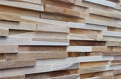 Woodywalls 3D wall panels | Wooden boards are made from solid teak wood | Each wood panel is handmade and unique | Premium set of 10 3D wall decoration panels | DIY wood panels (9.5 square feet per box) Hawaii.. Save time and money with DIAYTAR Nigeria’s online store.
